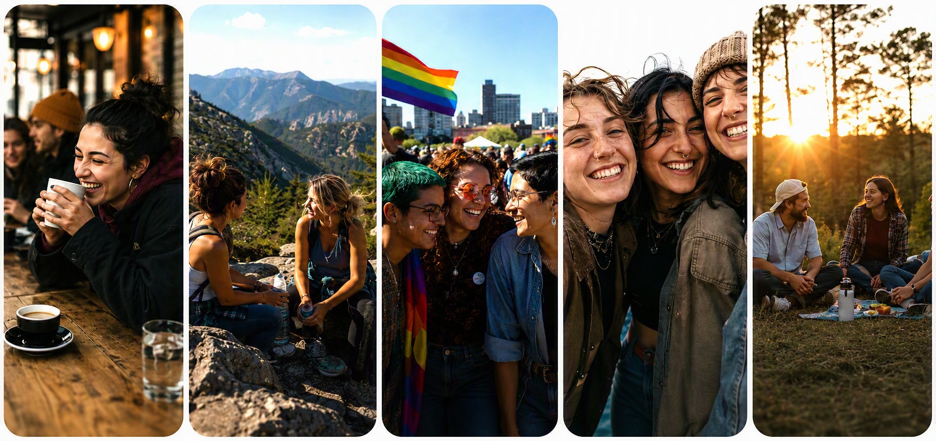 Some of our QueerFriends community members