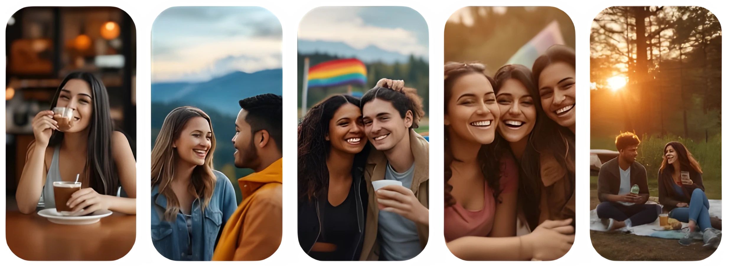 Some of our QueerFriends community members