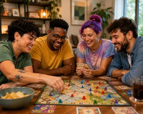 Board game night