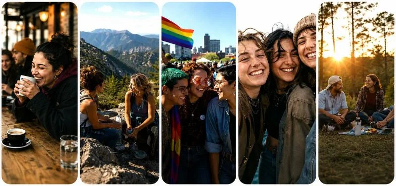 Some of our QueerFriends community members